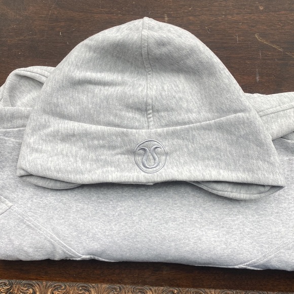 Scuba oversized cropped hoodie - Picture 7 of 8